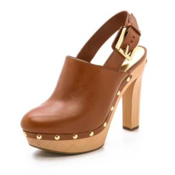 MICHAEL Michael Kors Shoes - Michael Kors Beatrice Studded Platform Clogs